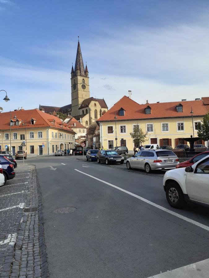 Appartamento Studio La Stefy Sibiu Esterno foto